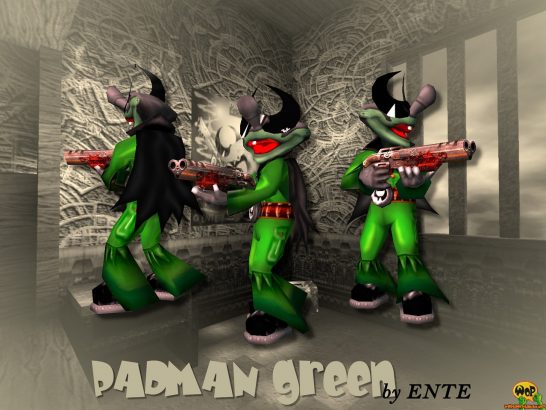 Padman green (Q3A) by ENTE