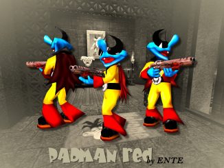 Padman red (Q3A) by ENTE