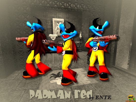 Padman red (Q3A) by ENTE