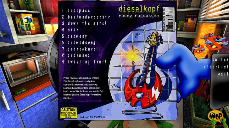 Music pack #1 by Dieselkopf (PadMod/Q3A)