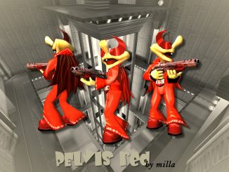 PElvis red (Q3A) by milla