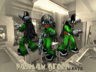 Padman green (EF) by ENTE