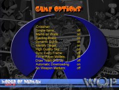 Options Menu Scetch