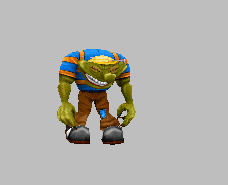 MonsterPad death animation