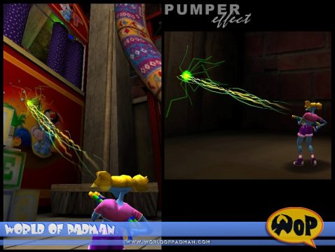 PUMPER weapon effect