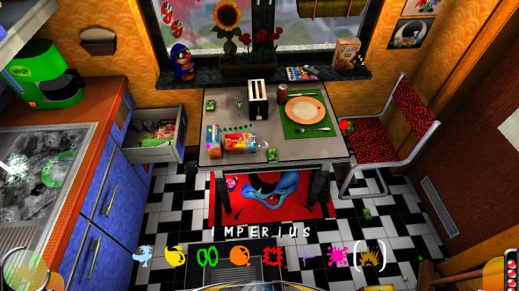 Default HUD in black