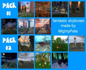 Skyboxes by MightyPete