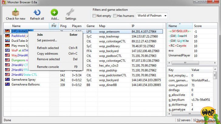 Monster Browser 0.8a by torhu