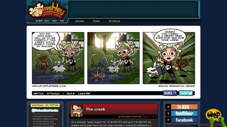 Ashley Appletree web comic (source: http://www.ashleyappletree.com)