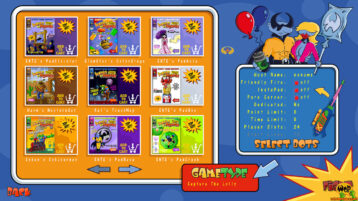 Revised menu in WoP 1.7
