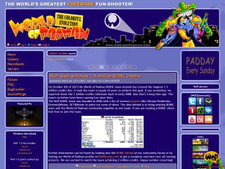 WoP old website 2013
