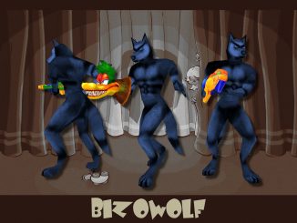BizoWolf blue team skin