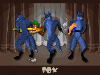 Fox blue team skin