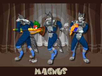 Magnus blue team skin