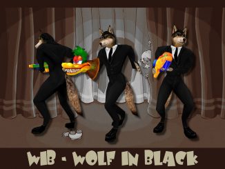 WIB - Wolf in Black default skin