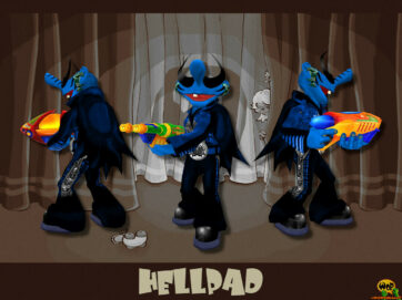 HellPad blue team skin