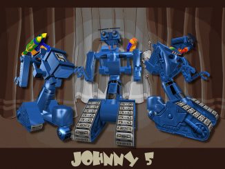 Johnny 5 blue team skin