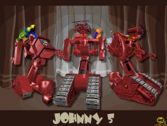Johnny 5 red team skin
