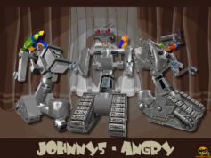 Johnny 5 angry skin