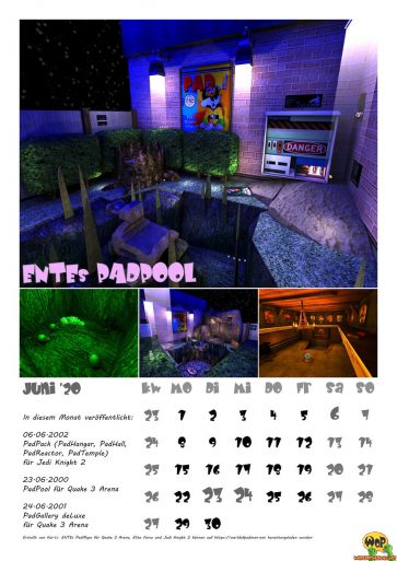 20 Jahre ENTEs PadMaps - Juni (DE)