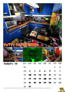 20 Jahre ENTEs PadMaps - August (DE)