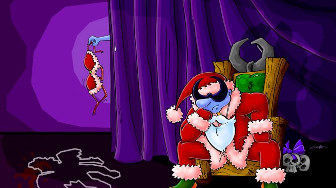 Xmas Padman wallpaper by ENTE