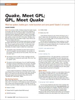 Linux Journal (US) | 12/2007