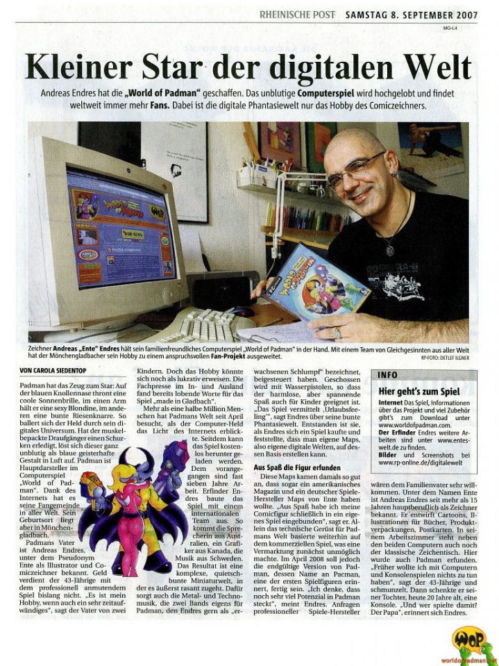 Rheinische Post (DE) | 08.09.2007