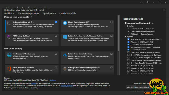 Visual Studio Installer - Build Tools