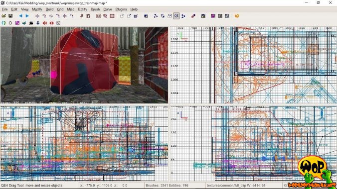 Brushwork for clipping a misc_model with the texture fullclip